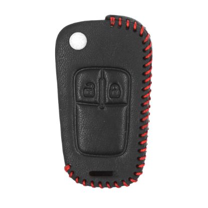 New Aftermarket Leather Case For Chevrolet Cruze Opel Astra J Flip Remote Key 2 Buttons High Quality Best Price | Emirates Keys