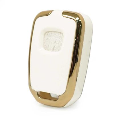 New Aftermarket Nano High Quality Cover For Honda Remote Key 2 Buttons White Color D11J2 | Emirates Keys