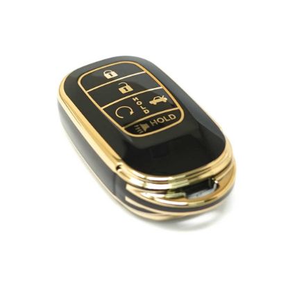 New Aftermarket Nano High Quality Cover For Honda Remote Key 5 Buttons Black Color G11J5 | Emirates Keys