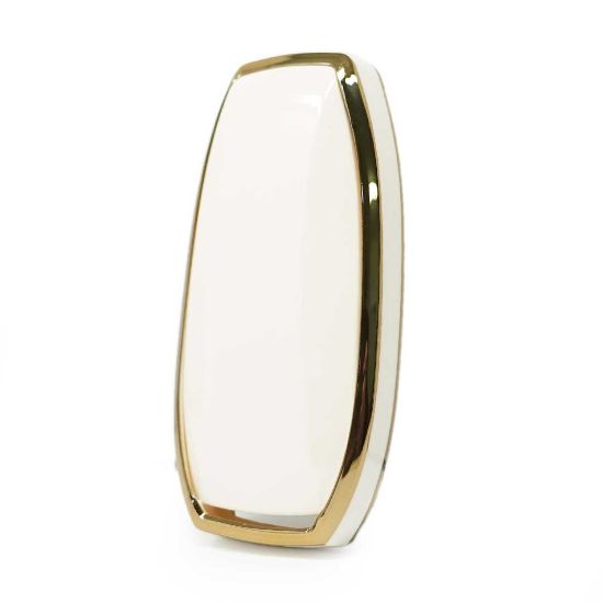 New Aftermarket Nano High Quality Cover For BYD Remote Key 4 Buttons White Color A11J | Emirates Keys