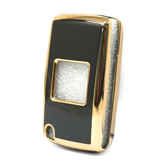 New Aftermarket Nano High Quality Cover For Peugeot Remote Key 2 Buttons Black Color D11J2 | Emirates Keys