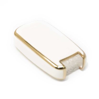 New Aftermarket Nano High Quality Cover For Chevrolet Remote Key 5 Buttons White Color A11J5 | Emirates Keys