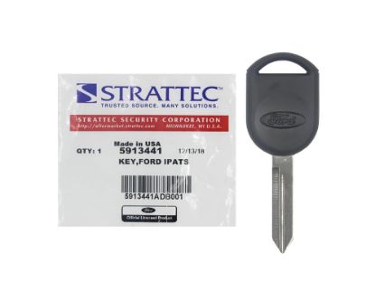 New Strattec Ford Tranponder Key 4D-63 FO40R Blade Manufacturer Part Number: 5913441 Compatible Part Number: 164-R8040 5913441OEM | Emirates Keys