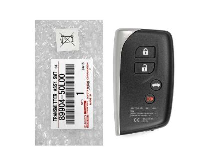 Brand New Lexus LS460 2014-2017 Genuine/OEM Smart Key Remote 4 Buttons 433MHz 89904-50L00, 89904-50L01 / FCCID : B76EA | Emirates Keys