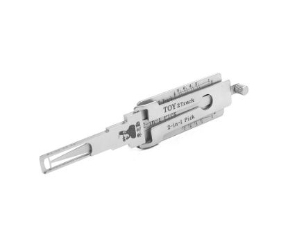 New Original Lishi 2-in-1 Pick Decoder Tool TOY2T-AG Toyota 2-Track SINGLE SIDED IC:1342,1510 Anti Glare Type | Emirates Keys