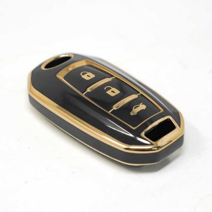 New Aftermarket Nano High Quality Cover For Infiniti Remote Key 3 Buttons Sedan Black Color | Emirates Keys