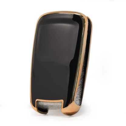 New Aftermarket Nano High Quality Cover For Opel Flip Remote Key 3 Buttons Black Color | Emirates Keys