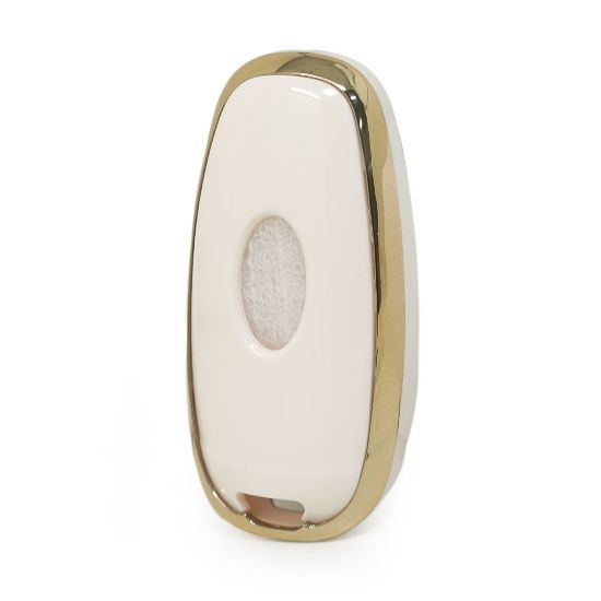 New Aftermarket Nano High Quality Cover For Hyundai Sonata Remote Key 4+1 Auto Start Buttons White Color | Emirates Keys