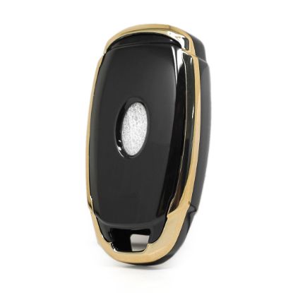 New Aftermarket Nano High Quality Cover For Hyundai Remote Key 4+1 Buttons Auto Start  Black Color  | Emirates Keys
