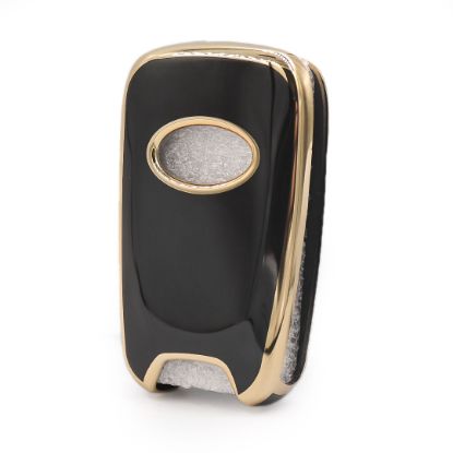 New Aftermarket Nano High Quality Cover For Hyundai 2011 Flip Remote Key 3 Buttons SUV Black Color | Emirates Keys