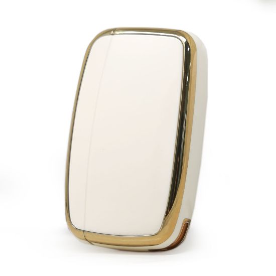 New Aftermarket Nano High Quality Cover For Range Rover Remote Key 5 Buttons White Color | Emirates Keys