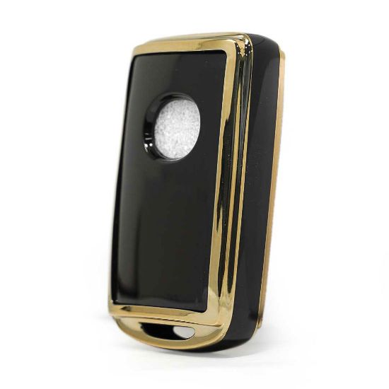 New Aftermarket Nano High Quality Cover  For Mazda 2019-2022 Remote Key 3 Buttons Black Color | Emirates Keys