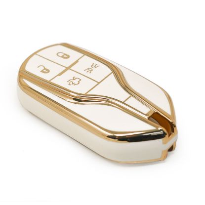 New Aftermarket Nano High Quality Cover For Maserati Remote Key 4 Buttons White Color | Emirates Keys