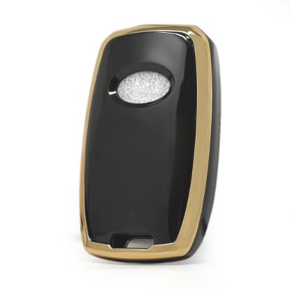 New Aftermarket Nano High Quality Cover For KIA Remote Key 3 Buttons Sedan Black Color | Emirates Keys