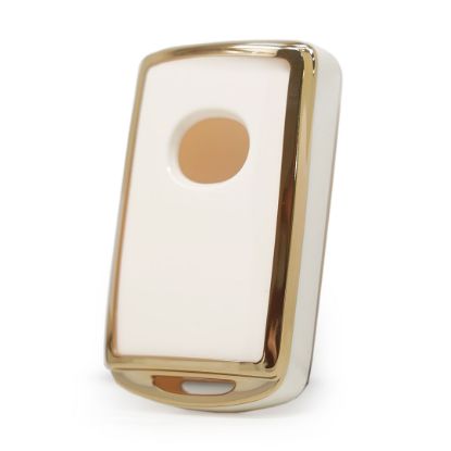 New Aftermarket Nano High Quality Cover  For Mazda 2019-2022 Remote Key 3 Buttons White Color | Emirates Keys