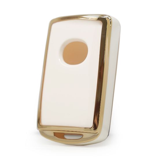 New Aftermarket Nano High Quality Cover  For Mazda 2019-2022 Remote Key 3 Buttons White Color | Emirates Keys