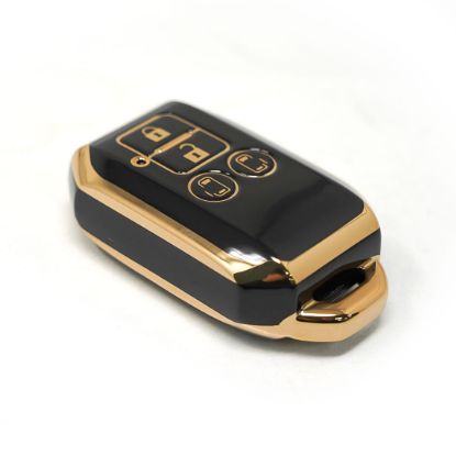 New Aftermarket Nano High Quality Cover For Suzuki Remote Key 4 Buttons Black Color | Emirates Keys