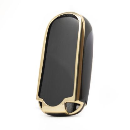 New Aftermarket Nano High Quality Cover For Jeep Remote Key 3 Buttons Black Color | Emirates Keys