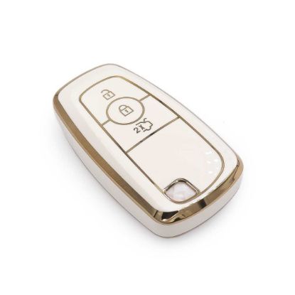 New Aftermarket Nano High Quality Cover For Ford Remote Key 3 Buttons White Color | Emirates Keys