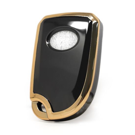 New Aftermarket Nano High Quality Cover For Toyota Vios Yaris Remote Key 3 Buttons Black Color | Emirates Keys