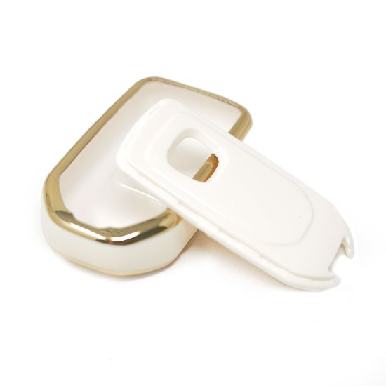 New Aftermarket Nano High Quality Cover For Honda Remote Key 4+1 Buttons Auto Start White Color | Emirates Keys