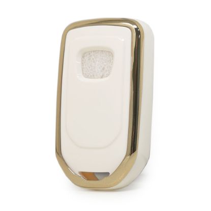 New Aftermarket Nano High Quality Cover For Honda Remote Key 4 Buttons White Color | Emirates Keys