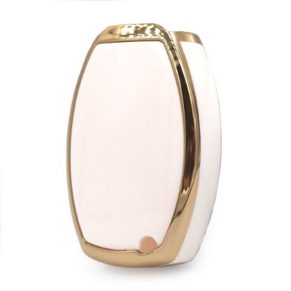 New Aftermarket Nano High Quality Cover For Mercedes Benz Remote Key 3 Buttons White Color | Emirates Keys