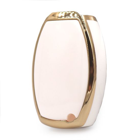 New Aftermarket Nano High Quality Cover For Mercedes Benz Remote Key 3 Buttons White Color | Emirates Keys