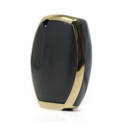 New Aftermarket Nano High Quality Cover For Mercedes Benz Remote Key 3 Buttons Black Color | Emirates Keys