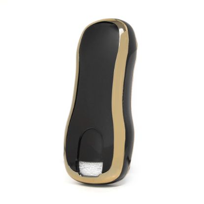 New Aftermarket Nano High Quality Cover For Porsche Cayenne Remote Key 3 Buttons Black Color | Emirates Keys