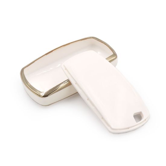 New Aftermarket Nano High Quality Cover For BMW CAS4 Remote Key 3 Buttons White Color | Emirates Keys