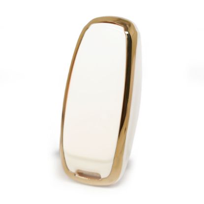 New Aftermarket Nano  High Quality Remote Key Cover For Audi Remote Key 3 Buttons White Color | Emirates Keys