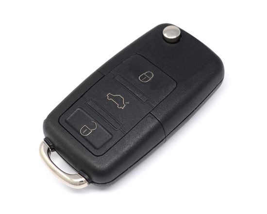 New Aftermarket Face to Face Universal Copier Flip Remote Key 3 Buttons 433MHz VW Type ZD-GF04 High Quality Best Price | Emirates Keys