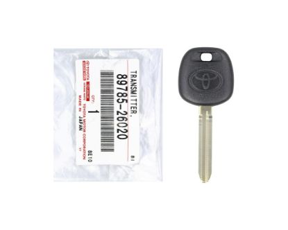 Toyota Genuine 4C Transponder Key 89785-26020 -