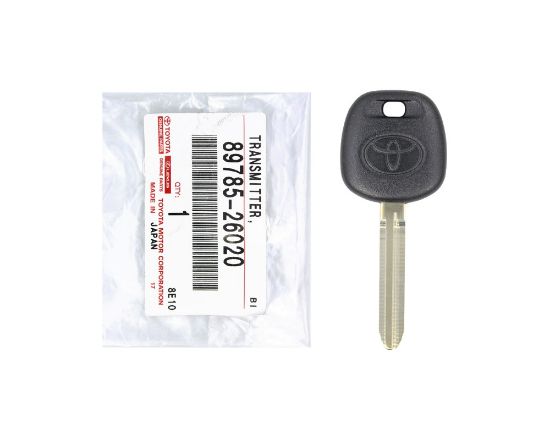 Toyota Genuine 4C Transponder Key 89785-26020 -