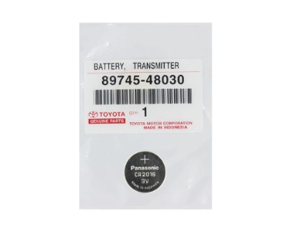 New Toyota Genuine / OEM CR2016 Battery OEM Part Number: 89745-48030 Compatible Part Number: 89745-71010 | Emirates Keys