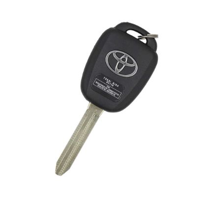 New Toyota Yaris 2013 Genuine/OEM Remote Key 2 Buttons 433MHz Manufacturer Part Number: 89070-52F4 | Emirates Keys