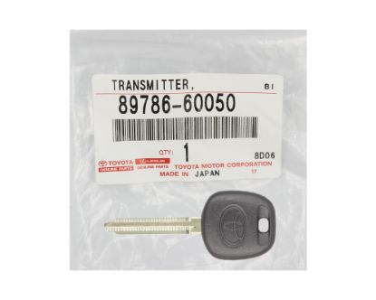 Toyota 4C Genuine Transponder Key 89786-60050| MK3