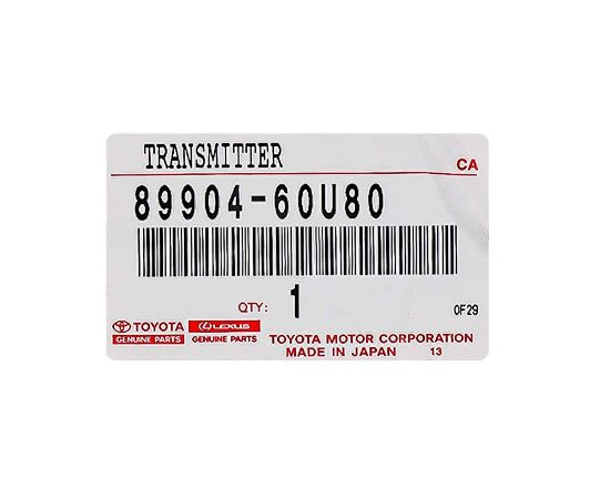 New Lexus GX460 2020 Genuine/OEM Smart Remote Key 4 Buttons 315MHzManufacturer Part Number: 89904-60U80 , 8990460U80 / FCCID: HYQ14FBF | Emirates Keys