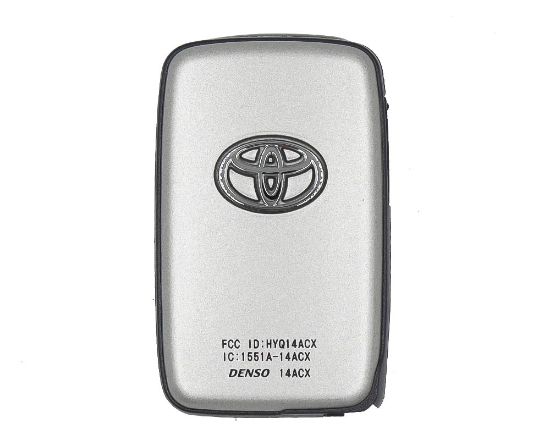 NEW Toyota Venza 2010-2016 Genuine/OEM Smart Key 4 Buttons 315MHz Manufacturer Part Number: 89904-0T020 899040T020 / FCCID: HYQ14ACX | Emirates Keys