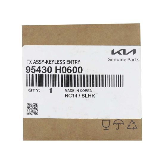 New KIA Rio 2021 Genuine / OEM Flip Remote Key 3 Buttons 433MHz OEM Part Number: 95430-H0600 | Emirates Keys