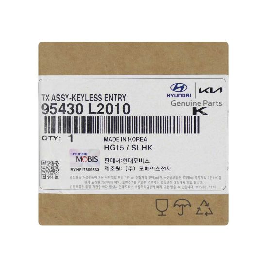 New Kia K5 2021 Genuine / OEM Flip Remote Key 3+1 Buttons 433MHz OEM Part Number: 95430-L2010 | Emirates Keys