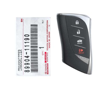 Lexus LS500 2018 Genuine/OEM Smart Key Remote 4 Buttons 315MHz Manufacturer Part Number: 89904-11190 ,  89904-53E70 , 89904-53E70 | Emirates Keys