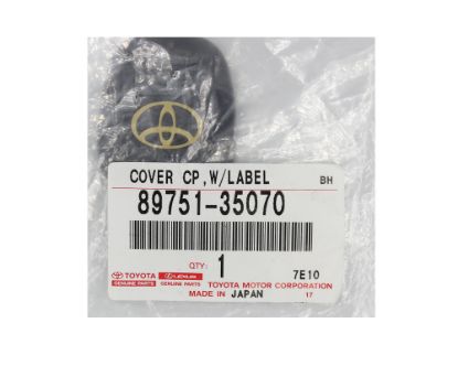 New Toyota Corolla 2005 Genuine Remote Shell Back Cover 89751-35070 | Emirates Keys