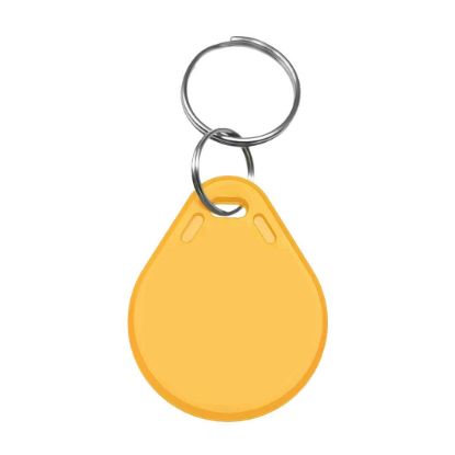 RFID 125KHz KEY FOB T5577 Yellow Color | MK3