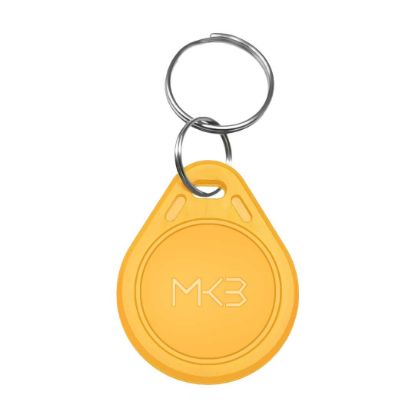 100x RFID 125KHz KEY FOB  T5577 Yellow & FREE Handheld Duplicator| MK3