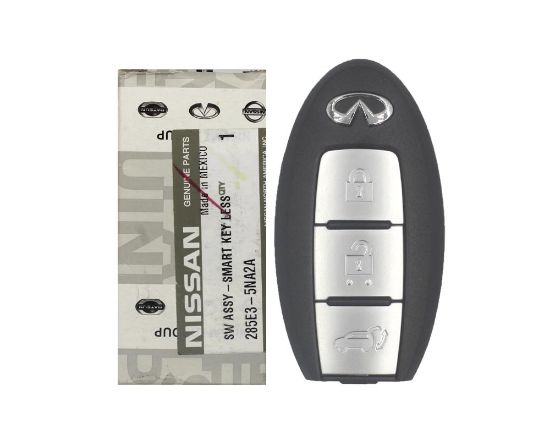 Brand New Infiniti QX50 2019 Genuine/OEM Smart Remote Key 3 Buttons 433MHz Manufacturer Part Number: 285E3-5NA2A / FCCID: KR5TXN1 OEM Box | Emirates Keys