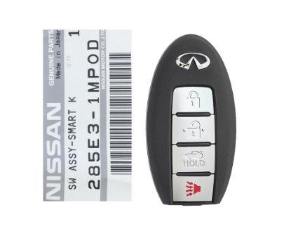 New Infiniti M56 Q70 M37 2011-2013 Genuine/OEM Smart Key Remote 4 Buttons 433MHz 285E3-1MP0D / FCCID : CWTWB1U787 OEM Box | Emirates Keys
