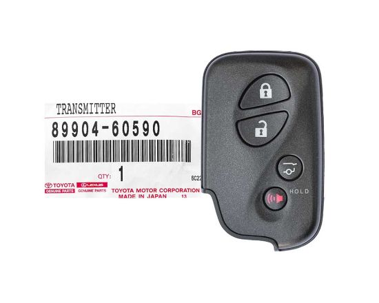 Brand New Lexus GX460 2010-2019 Genuine/OEM Smart Key 4 Buttons 315MHz FSK 89904-60590 8990460590 / FCCID: HYQ14ACX | Emirates Keys
