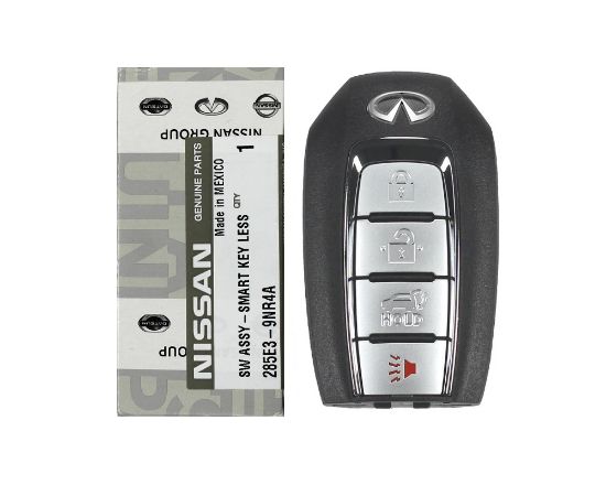 Brand New Infiniti QX60 2019-2021 Genuine/OEM Smart Remote Key 4 Buttons 433MHz 285E3-9NR4A 285E39NR4A / FCCID: KR5TXN7 OEM Box | Emirates Keys